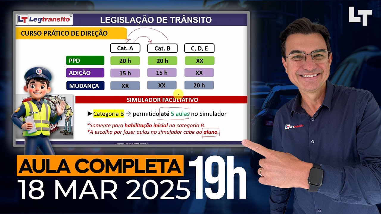 Curso Legislação 2025 #legtransito #ronaldocardoso