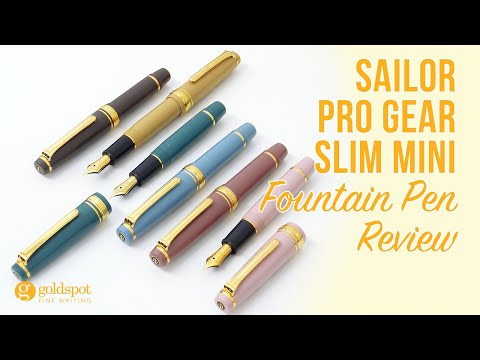 Sailor Pro Gear Slim Mini Fountain Pen Review