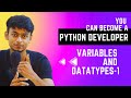02 Variables And DataTypes Explained In Tamil Python Tutorial Series EMC Academy