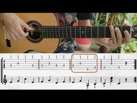 Fernando Sor - Opus 60 No 1 | Guitar Tab Tutorial with PDF