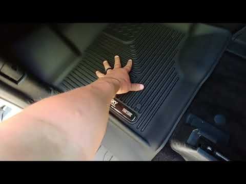 Better than WeatherTech? 2018 F150 - Husky floor liners installed!
