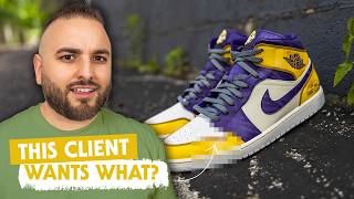 I Painted a WEIRD Custom Jordan 1