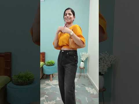 Shorts 12: 2 ways to style high waist baggy jeans l...