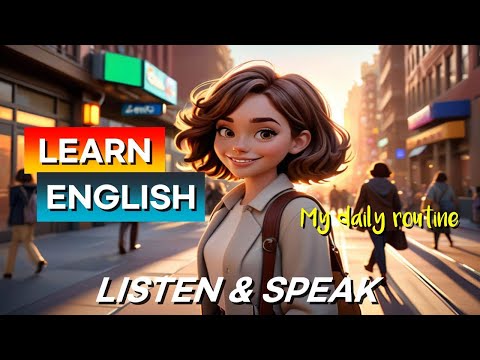 My daily routine | English speaking practice story | Improve your English | Learn English
