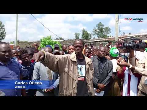 Watch: Nakuru court takes Brian Odhiambo case hearing to site of arrest