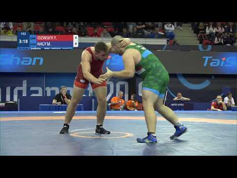 Qual. FS - 125 kg: Y. IDZINSKYI (UKR) v. M. NAGY (HUN)