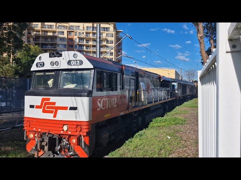 17/08/24 6BM9 passing Homebush Goods Platform
