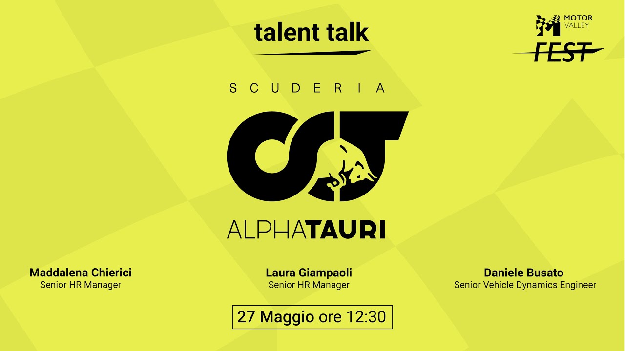 Talent Talk – Scuderia AlphaTauri