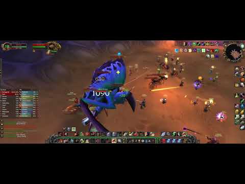 AQ40 BUG TRIO Fight! 2H Warrior DPS