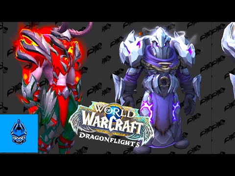 Shaman & Demon Hunter -  Tier Set - Dragonflight Beta - Special Effects on Mythic and PvP Elite Sets