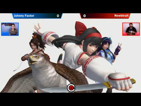 Johnny Factor vs. Newbtrait @ Sharkade Circuit KOFXIV 3-24-17
