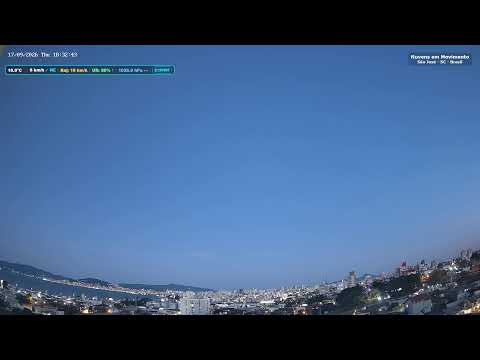 🔴 Tempo Ao Vivo em São José/SC 🌤️ 4K | Monitoramento Meteorológico 24h
