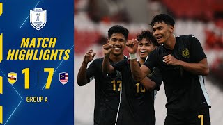 Highlight Timnas Brunei Vs Malaysia (1-7) di ASEAN CUP U23 2025, Dik Malay Akhirnya Menang