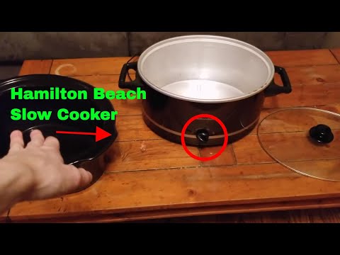 How To Use Hamilton Beach Slow Cooker Crock Pot Review ...