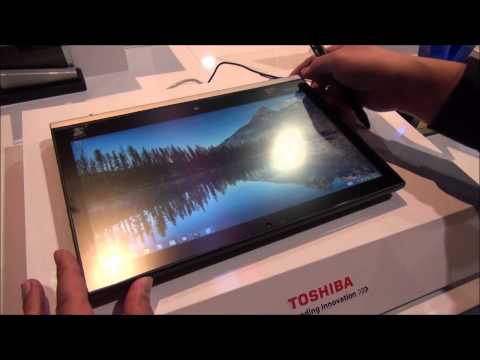 Toshiba Portege Z20t at CES 2015