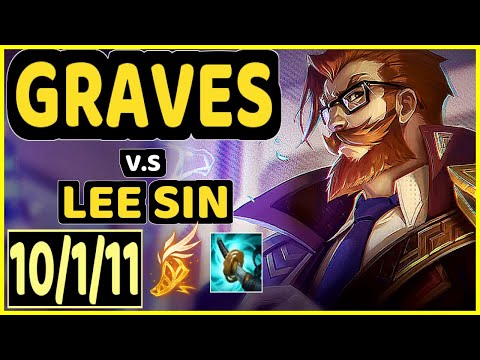 AKAADIAN (GRAVES) vs LEE SIN - 10/1/11 KDA JUNGLE GAMEPLAY - NA Ranked GRANDMASTER