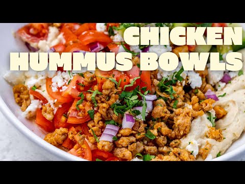 Chicken Hummus Bowls 🌞