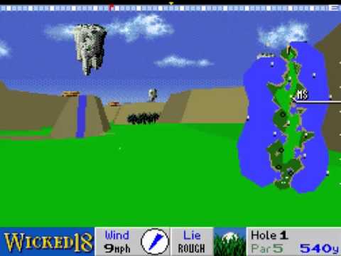 True Golf Classics : Pebble Beach Golf Links Megadrive