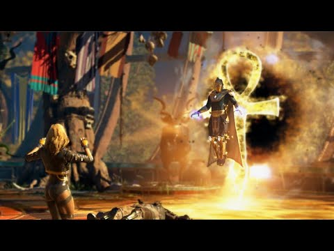 INJUSTICE 2 | CHAPTER 3-3 | A FATEFUL WARNING | BLACK CANARY VS DOCTOR FATE FIGHT