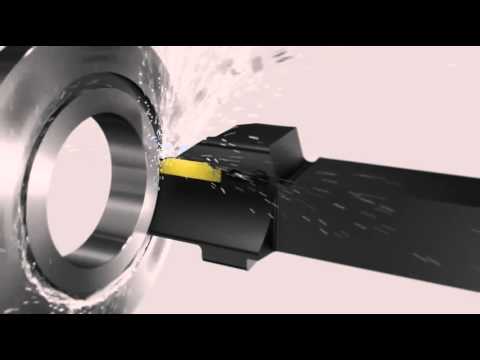 【Sandvik Coromant】Tips film #38   How to achieve secure face grooving