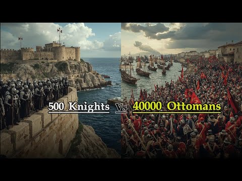 How 500 Knights Defeated 40,000 Ottomans | The Great Siege of Malta (1565)