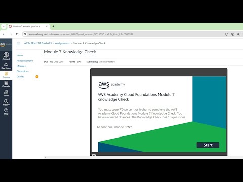 Module 7 Knowledge Check ||  AWS Storage || AWS Academy | AWS cloud foundations| Amazon AWS