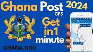 How to Get your GhanaPostGPS-Digital Address/GHpostGPS Code for your location in 2024
