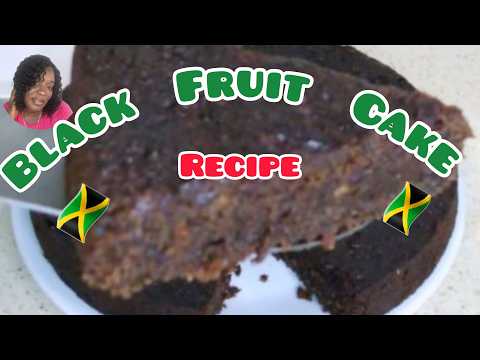 Jamaican Christmas Rum Fruit Cake Two Method‼️//Moist Black Fruit Cake Recipe/How To Bake Fruit Cake