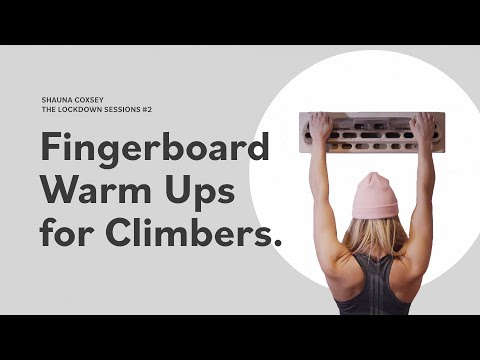 Fingerboard Warm Ups for Climbers