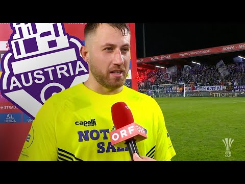 manuel kalman nach cupspiel sv austria salzburg vs. red pfui, orf, 26.09.2023