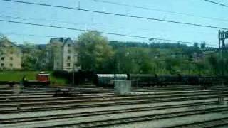 preview picture of video 'Schaffhausen to Zurich Leaving Winterthur Station'