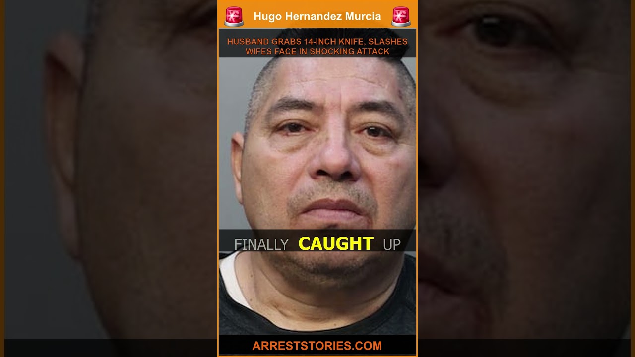 HUSBAND GRABS 14-INCH KNIFE, SLASHES WIFES FACE IN SHOCKING ATTACK