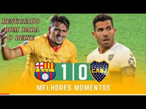 Gols e lances de Barcelona - EQU x Boca Juniors