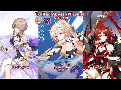 [HI3-5.5] ExAbyss Nirvana - AKA D439 (Ignited) - SPA(764)/DA(680)/VKE(545)