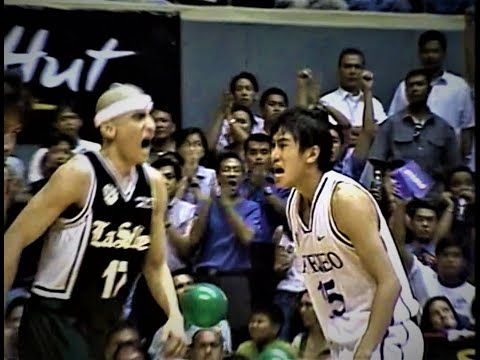 Ateneo vs La Salle Game 1 2002 Championship UAAP Finals