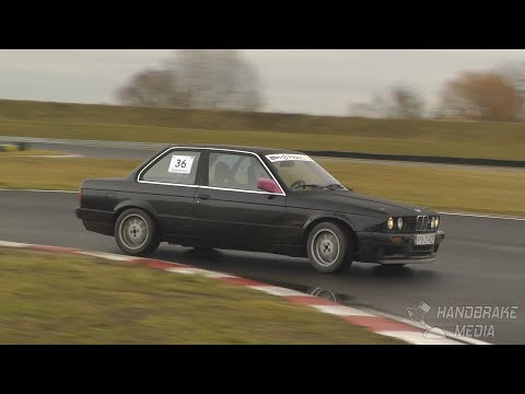 Adam Frąckowiak, BMW E30 318is - I SuperOES Tor Poznań - 01.02.2020