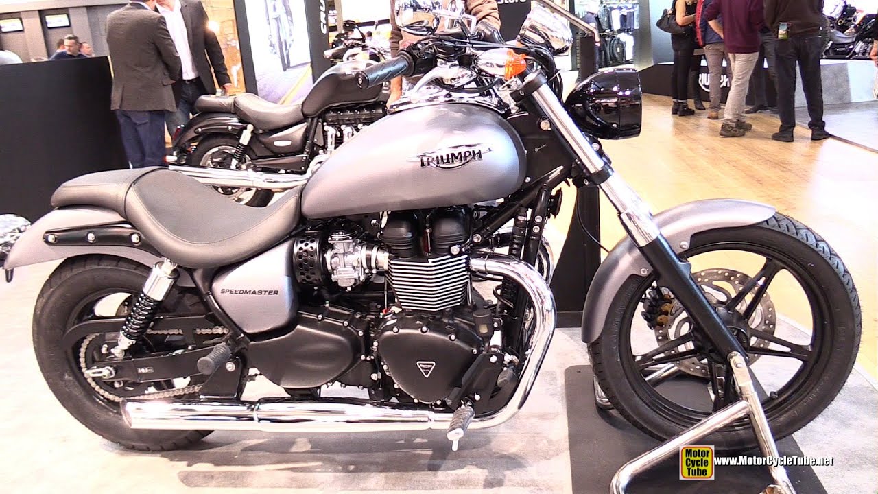 2015 Triumph Speedmaster - Walkaround - 2014 EICMA Milan Motorcycle Exhibition