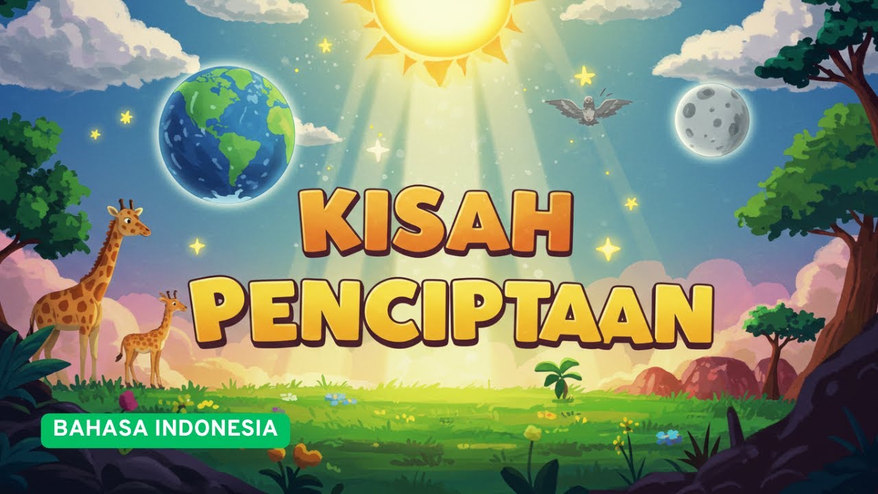 Kisah Penciptaan | Cerita Alkitab Animasi | Gaya Anime Terinspirasi Ghibli