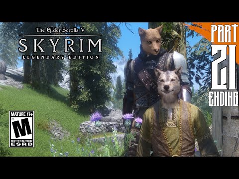 【SKYRIM 200+ MODS】Lilmothiit Gameplay Part 21 + Ending