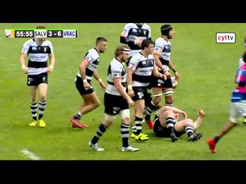 Final Copa del Rey de rugby  2016. Silverstorm El Salvador 13 - VRAC Quesos Entrepinares 9