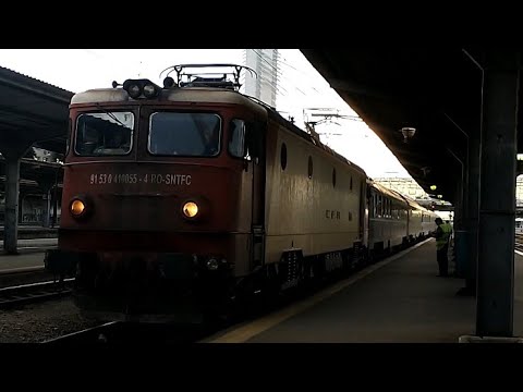 060-EA&IR1734/4006 Baia Mare-Cluj Napoca-Brașov-Bucuresti Nord Sosește în Gara de Nord 12 iunie 2022