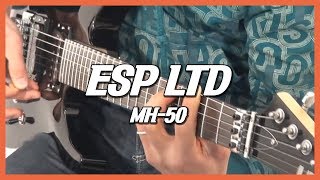 Video thumbnail for ESP LTD MH50 Black Electric Guitar by 스쿨뮤직 TV