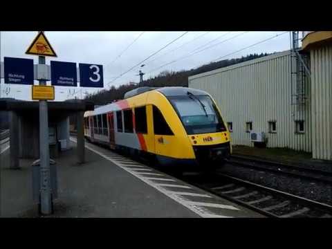 Haiger mit RB 95 der Hessischen Landesbahn (HLB)