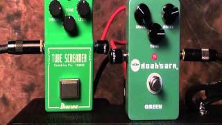 Video thumbnail for Noah'Sark Green Demonstration and VS TS808 by GuitarCubeChina