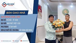 Bàn Giao Nhà Mới | Gia Đình Anh Lâm | 1 Trệt 1 Lầu Tại Thủ Đức