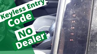2015 Ford Escape Keyless Entry Code Location Revealed No Dealer Needed.