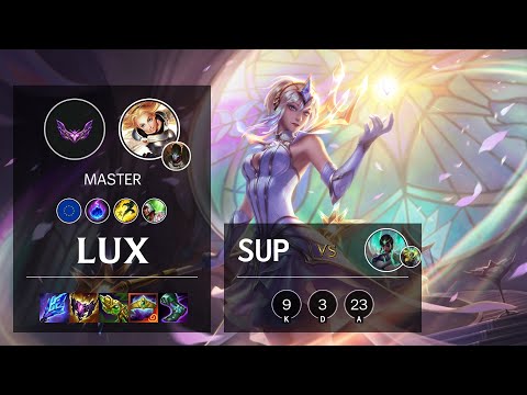 Lux Support vs Karma - EUW Master Patch 12.4