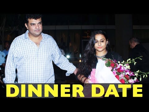 Siddharth Roy Kapur Takes Wife Vidya Balan On A Dinner Date!