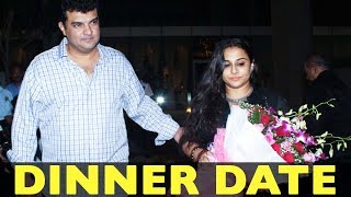 Siddharth Roy Kapur Takes Wife Vidya Balan On A Dinner Date!