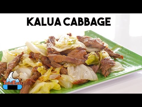 Easy Kalua Cabbage-Hawaiian Recipe (Cooking with Mom)
